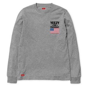 Kream YEEZY For President Long Sleeve T-Shirt